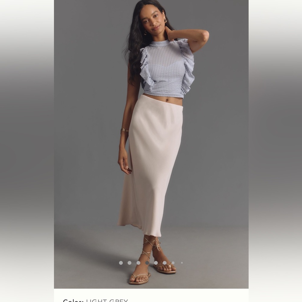NWT Maeve ruffle top